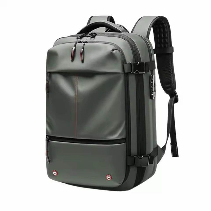 Travel Backpack Men's Business Multifunction Computer Bag Vacuum Compression Large-capacity Backpack