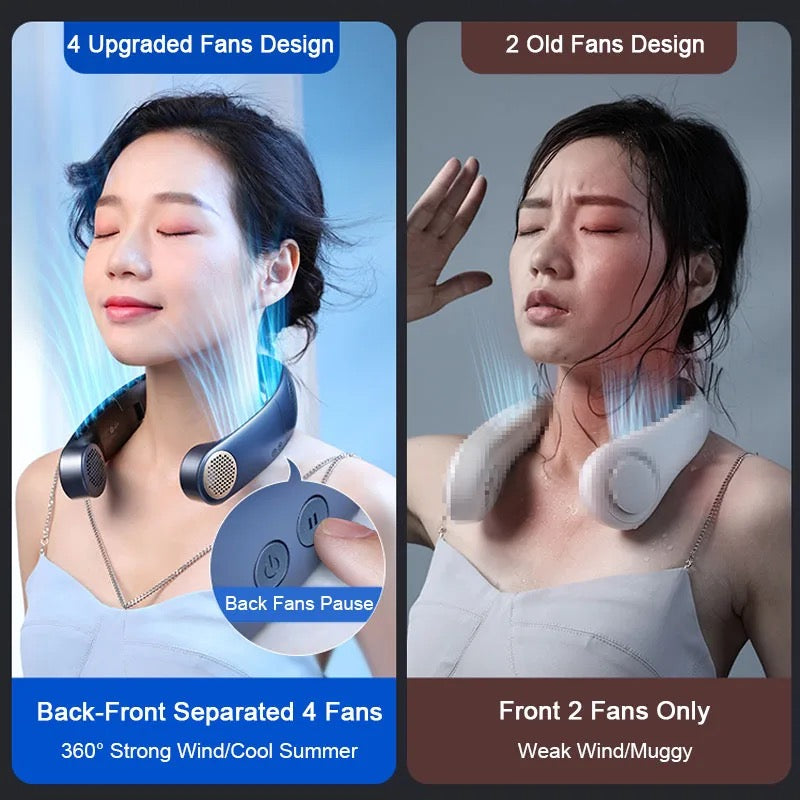 Neck Bladeless Fan
