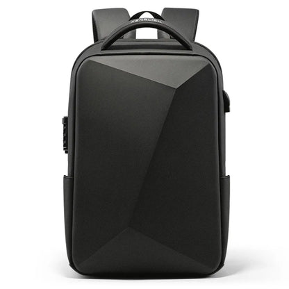 Anti-theft Laptop Backpack Anti-Theft Hard Shell Backpack 15.6-Inch,Expandable Slim Business Travel Laptop Backpack for Men,Water Resistant Black Laptop Bag with USB Port