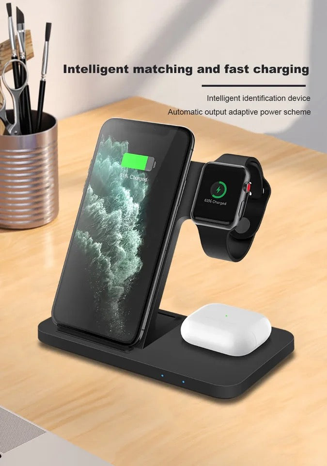 Wireless Fast Charger Dock Station