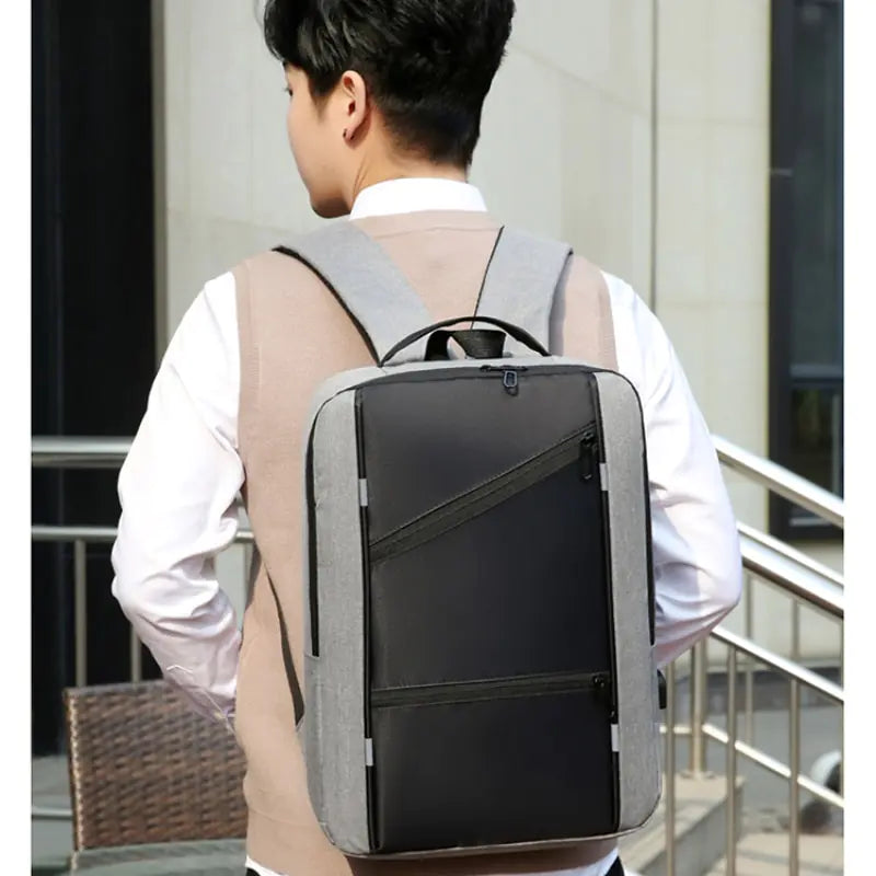 Casual Waterproof Backpack Business Backpack Multi functional USB 16 inch Laptop computer Bag Casual Backpack