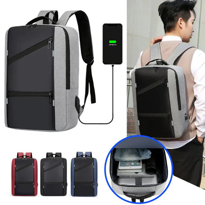 Casual Waterproof Backpack Business Backpack Multi functional USB 16 inch Laptop computer Bag Casual Backpack