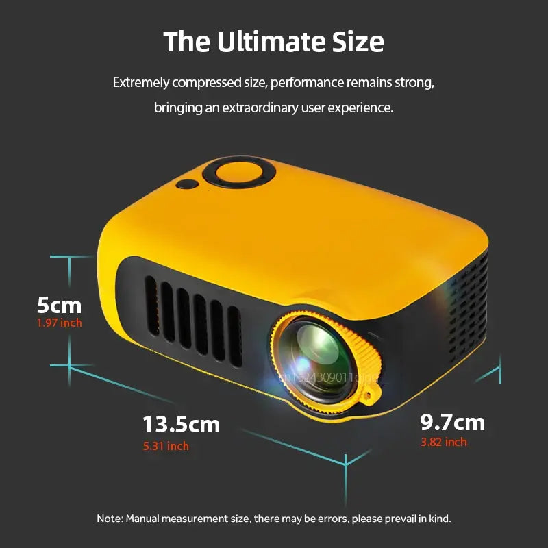 MINI Projector Home Cinema Theater Portable