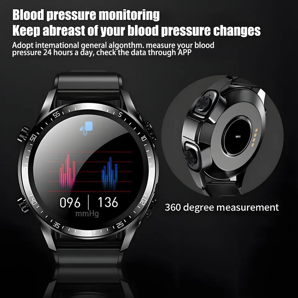 Ear Wireless Stereo Earbuds Smart Watch