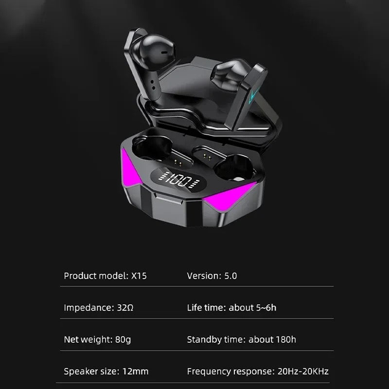 V5.1 TWS Touch Control Earbuds