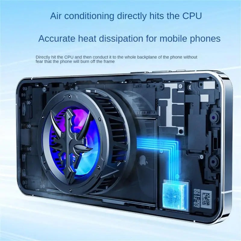 Phone Cooling Fan Mobile Fan Game Pad Cooler
