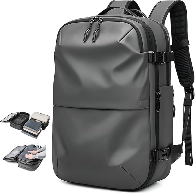 Vacuum-Seal Air Compression Travel Backpack