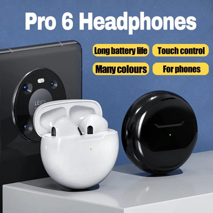 Pro 6 TWS Wireless Earphones