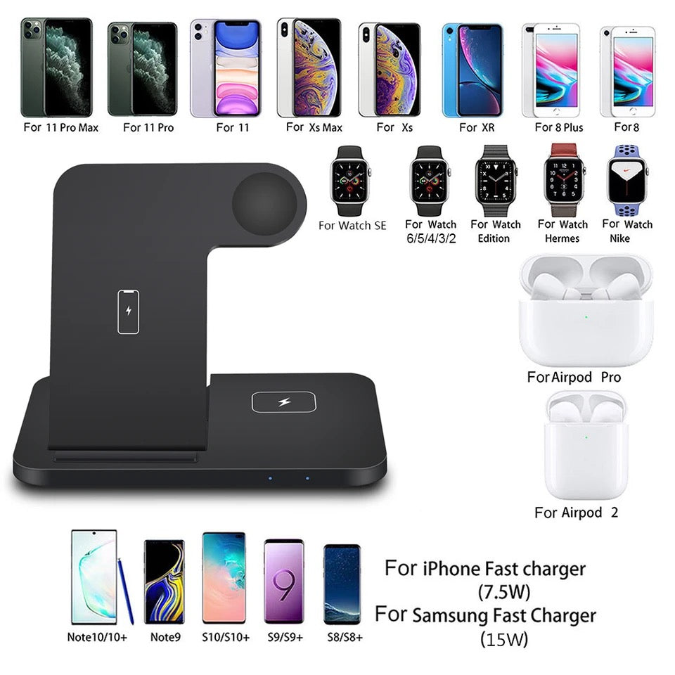 Wireless Fast Charger Dock Station