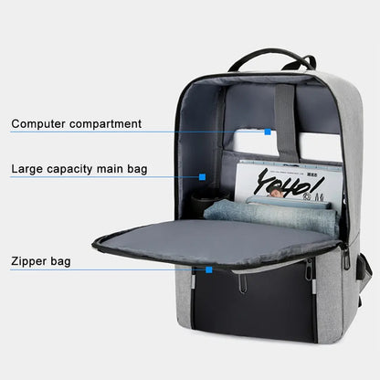 Casual Waterproof Backpack Business Backpack Multi functional USB 16 inch Laptop computer Bag Casual Backpack