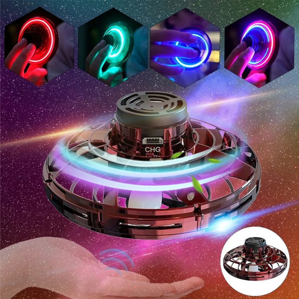 LED Flying Spinner Mini Drone