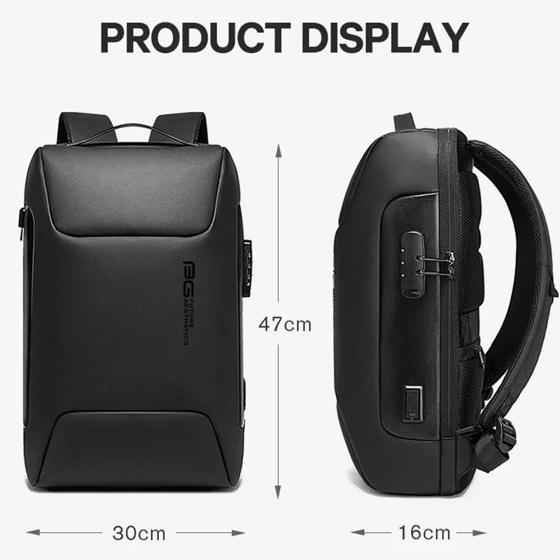 New Backpack Aesthetic Design Anti Theft Backpack,Smart Work Backpack with USB Charging Port, Business Laptop Fit for 15.6 INCH Laptop