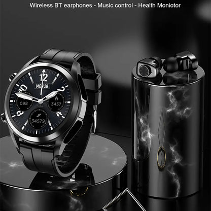 Ear Wireless Stereo Earbuds Smart Watch