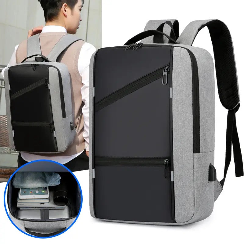 Casual Waterproof Backpack Business Backpack Multi functional USB 16 inch Laptop computer Bag Casual Backpack