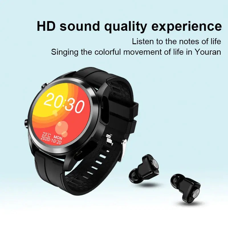 Ear Wireless Stereo Earbuds Smart Watch