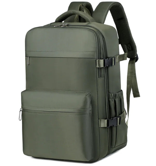 Men’s Expandable 60L Compression Travel Backpack – 17" Laptop, Business & Outdoor