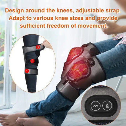 Knee Brace Support Wrap Massager Infrared Heating Hot Therapy