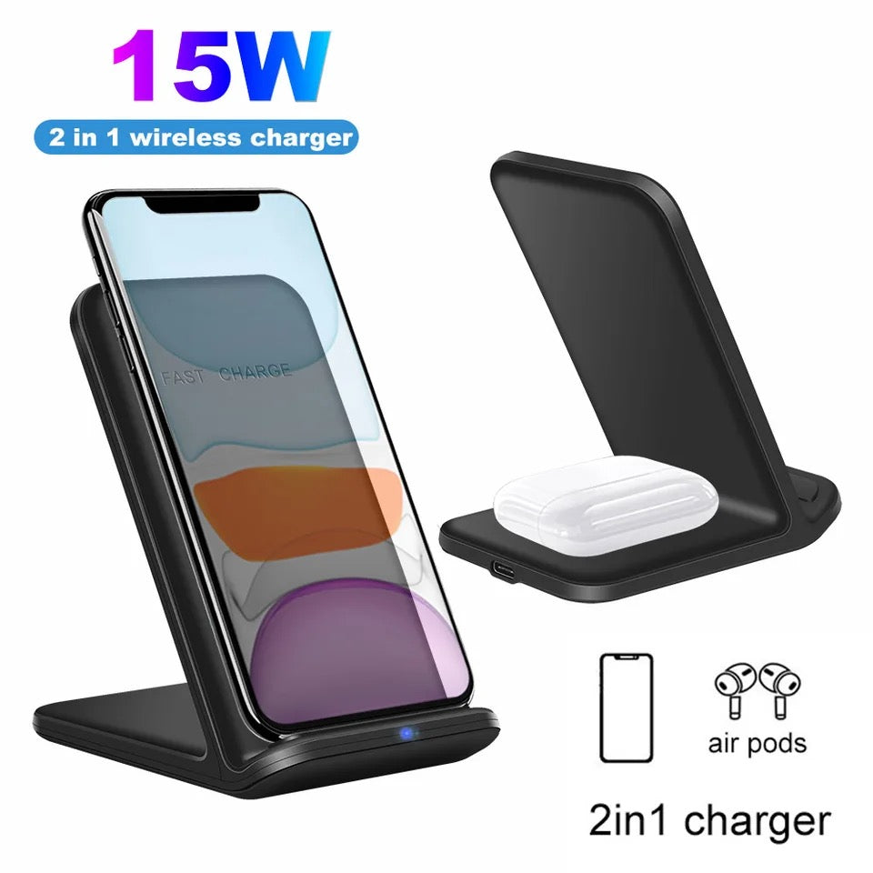 Wireless Fast Charger Dock Station