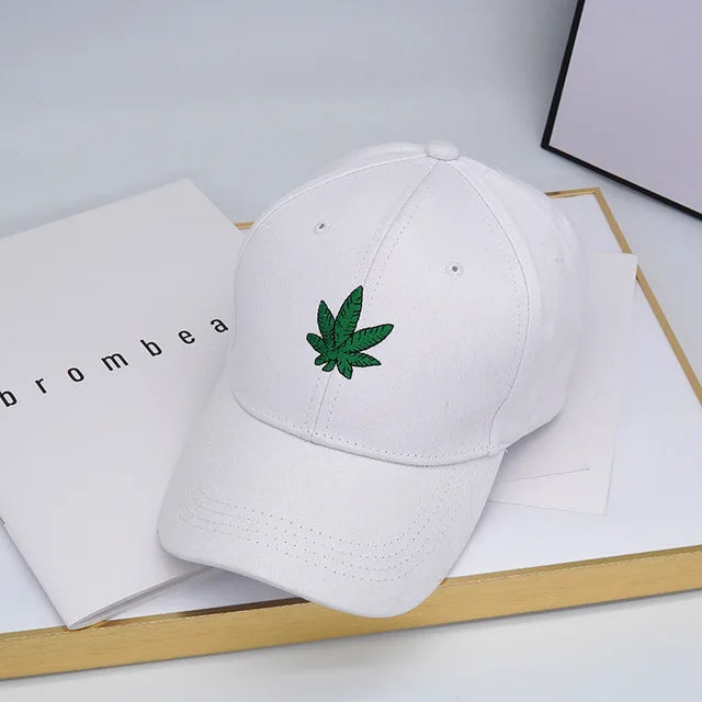 Maple Leaf Embroidered Cap