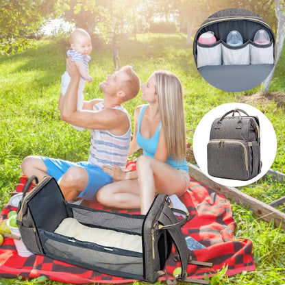 Baby Backpack Bag Backpack, Multifunction Travel Pack Maternity Baby Changing Bags, Large Capacity, Waterproof