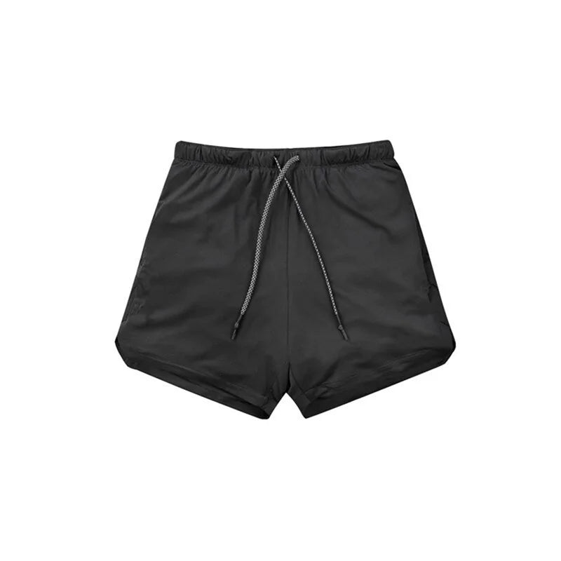 New Men's Fitness Shorts: Breathable Mesh Quick Dry Sport Shorts