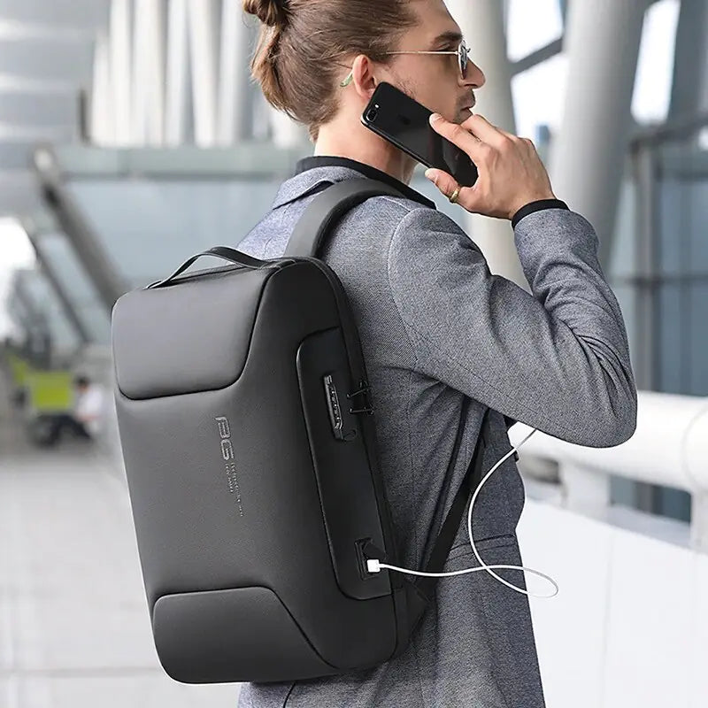 New Backpack Aesthetic Design Anti Theft Backpack,Smart Work Backpack with USB Charging Port, Business Laptop Fit for 15.6 INCH Laptop