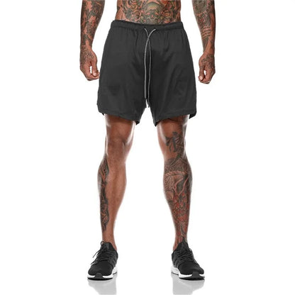 New Men's Fitness Shorts: Breathable Mesh Quick Dry Sport Shorts