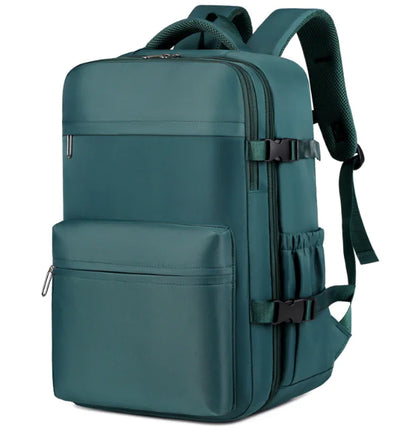 Men’s Expandable 60L Compression Travel Backpack – 17" Laptop, Business & Outdoor