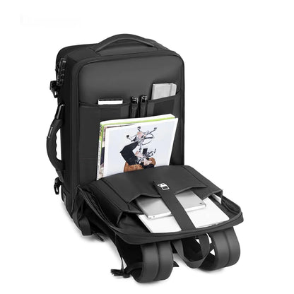 Smart Vacuum Compression Backpack with Laptop Compartment