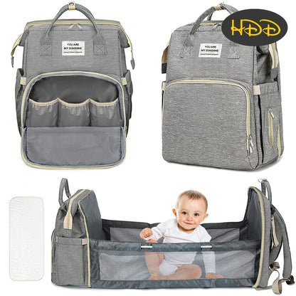 Diaper Baby Bag Bag Backpack - Baby Essentials, Travel Essentials Baby Bag with Changing Pad, Stroller Straps & Pacifier Case - Unisex